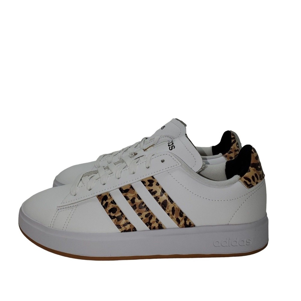Adidas Women’s White Grand Court 2.0 Tennis Sneaker, Size 9.5 (US) - GW7124
